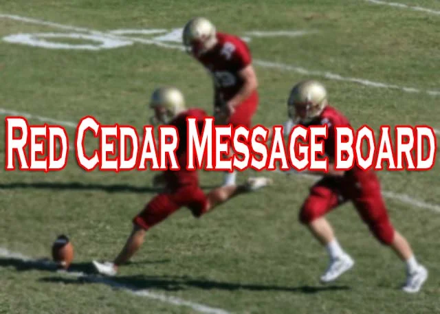 Red Cedar Message board