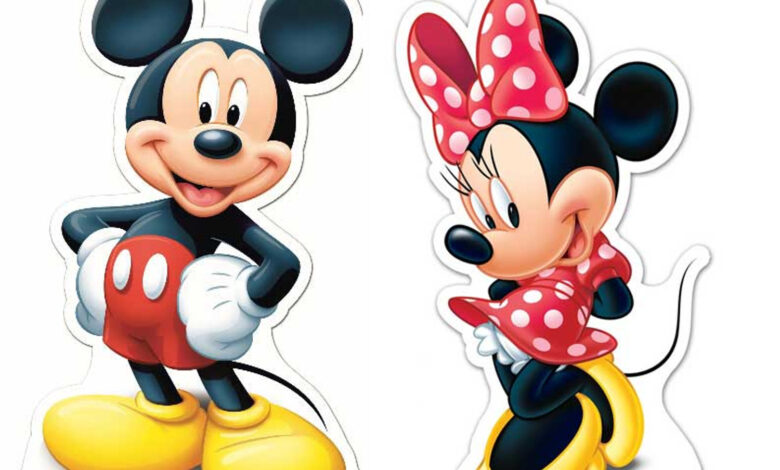 mickey and minnie