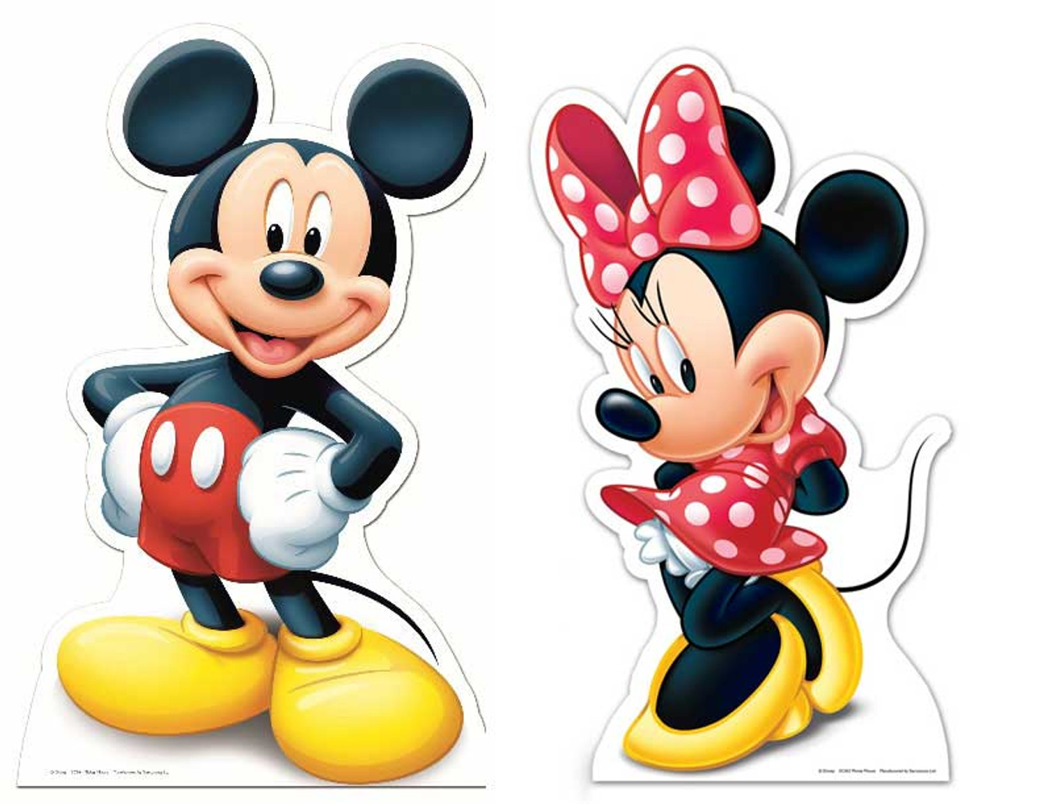 mickey and minnie