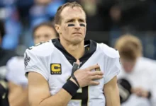 drew brees makes his nbc debut, internet amazed by his new hair