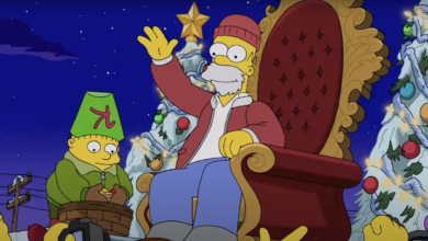 simpsons christmas episodes