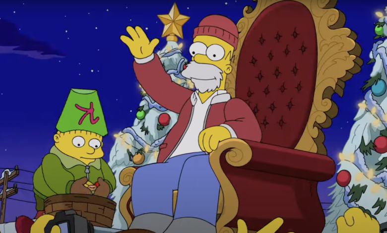 simpsons christmas episodes